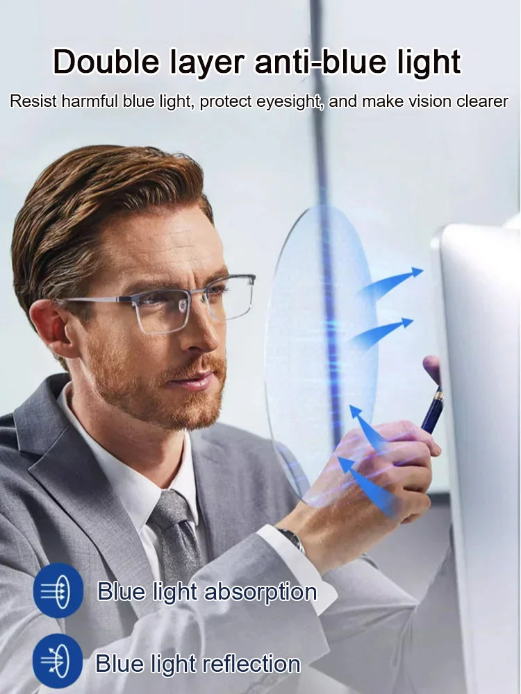 💖2025 Hot Sale💖 Ultra Light Anti Blue Presbyopic Glasses