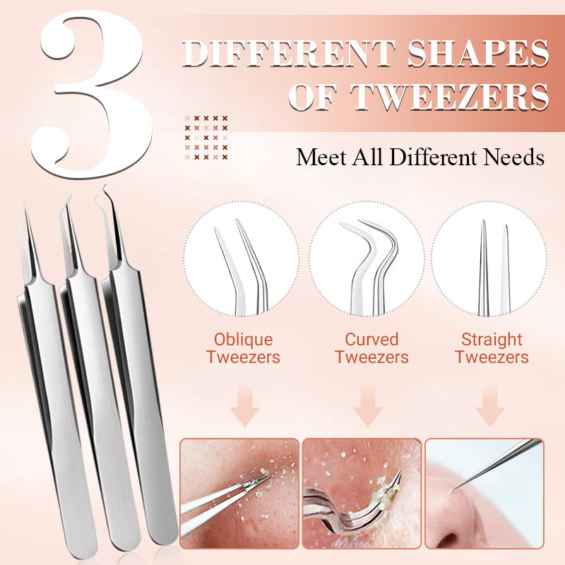 💓HOT SALE 42% OFF💥Stainless Steel Blackhead Remover Tool Kit