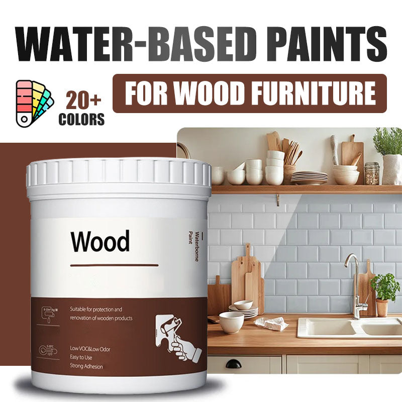 š„Water-based Environmentally Friendly Odorless Wood Furniture Repair and Renovation Paint