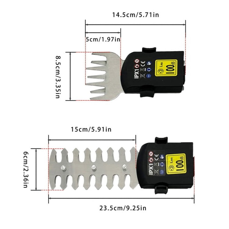 🔥free shipping🔥2-in-1-Akku-Schere und Heckenschere