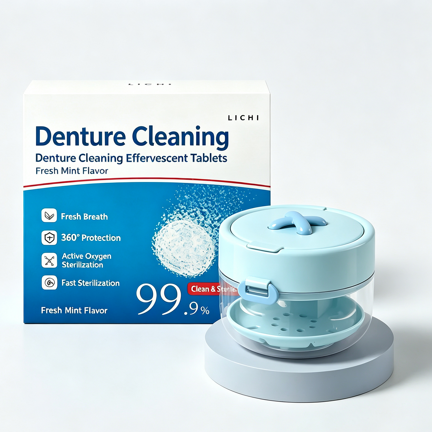 All-in-One Retainer Storage Case - Keep Retainer Clean & Safe