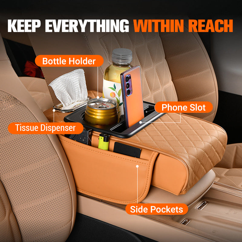 🔥LAST DAY PROMOTION - 49% OFF🔥Integrated Pressurized Multifunctional Car Armrest Heightening Pad