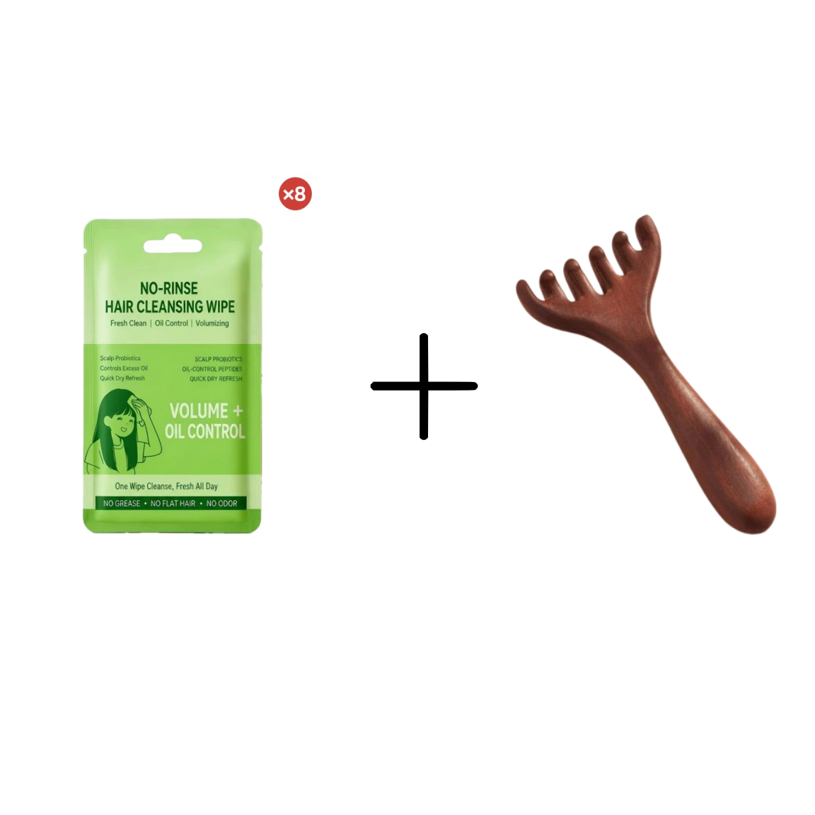 🥳2026 TOP PICK🥥 Waterless Hair Wipes – Oil-Control Peptides, Volumizes, No Rinse Needed – Compact & Lightweight – Perfect for On-the-Go! 🌸💨
