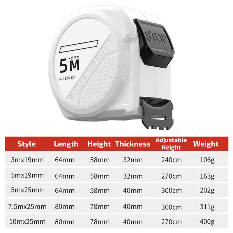🔥Hot Sale🔥High-Precision Tape Measure with Self-Locking Design