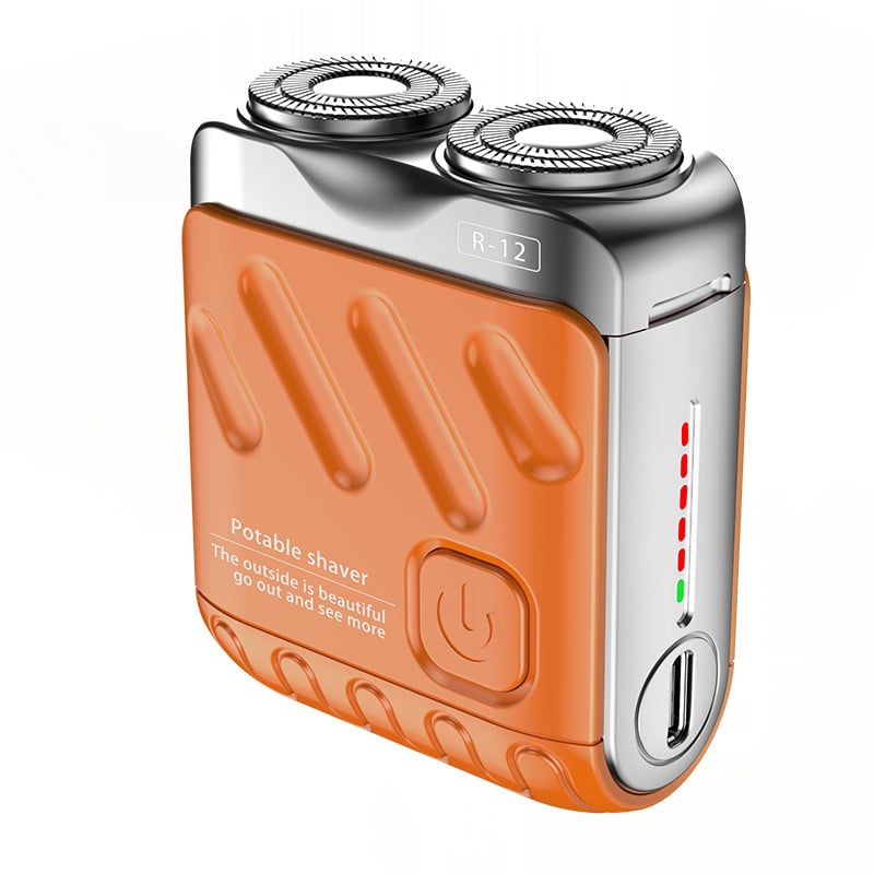 🔥2025 New Design 50% Off🔥 Mini Electric Rotary Dual Ring Pocket Shaver