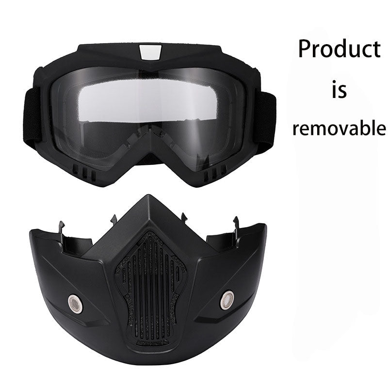🔥 Special mask for welding and cutting (anti-glare, UV radiation, dust protection)