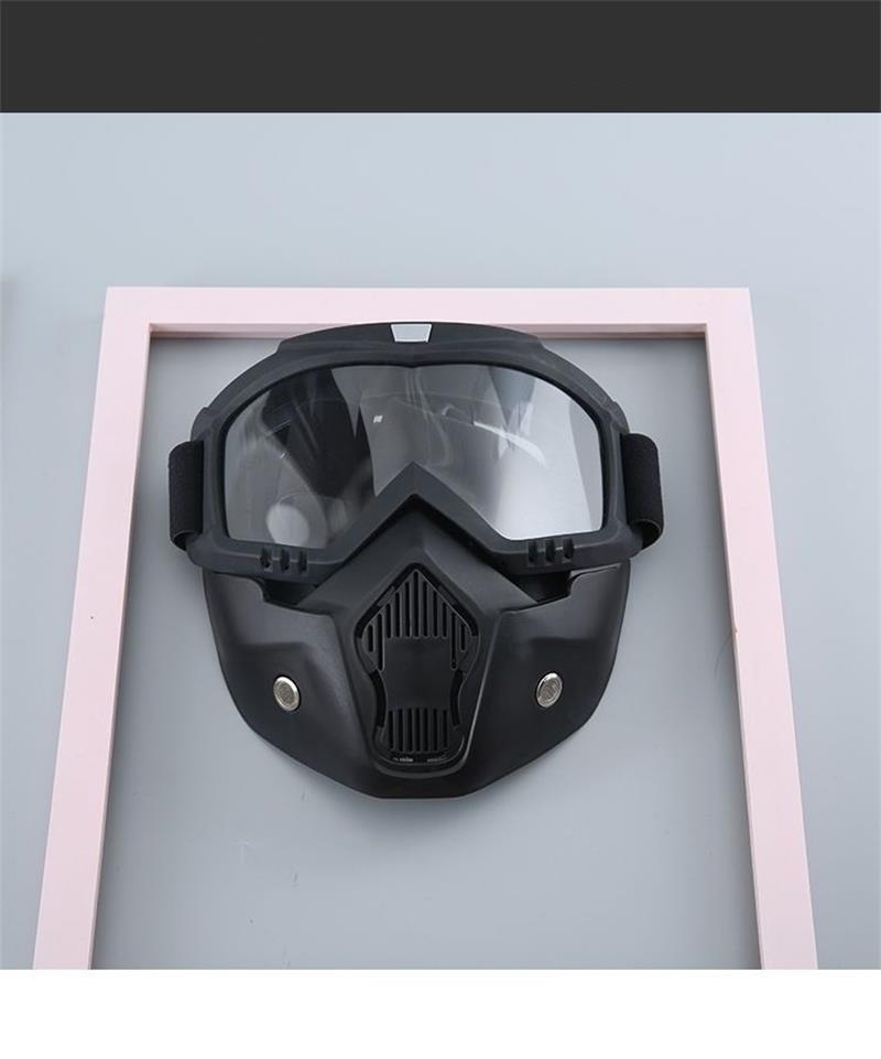 🔥 Special mask for welding and cutting (anti-glare, UV radiation, dust protection)