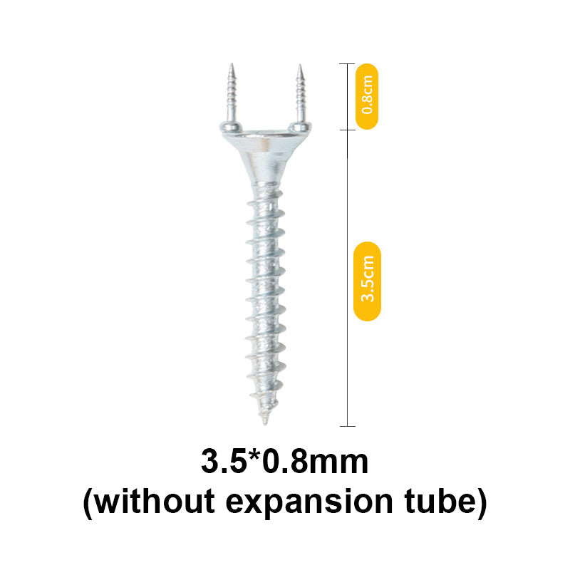 Double-Headed Seamless Nails 50-Piece Set For Skirting