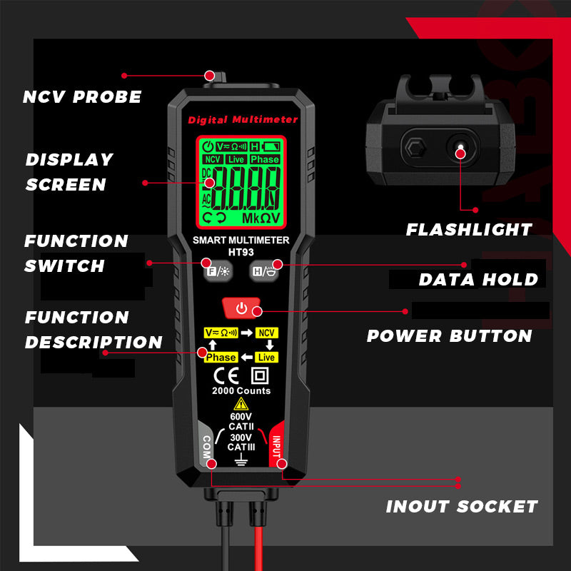 🔥2025 Hot Sale🔥 Digital smart multimeter