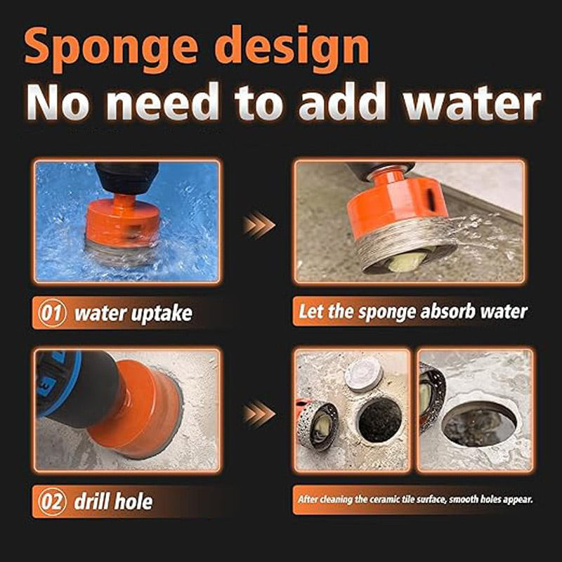 🔥Hot Sale📣Core Drill Bits for Tiles Marbles