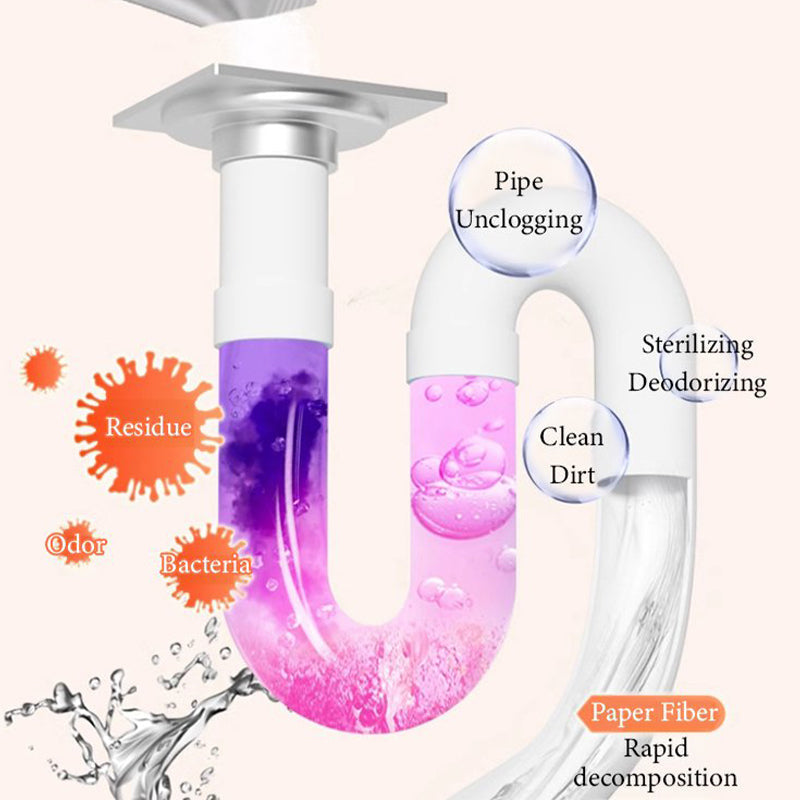 š„LIMITED SALE - Buy 2 Get 1 Free!!š„Multi-Use Powerful Anti-Clog Drain Cleaner Powder