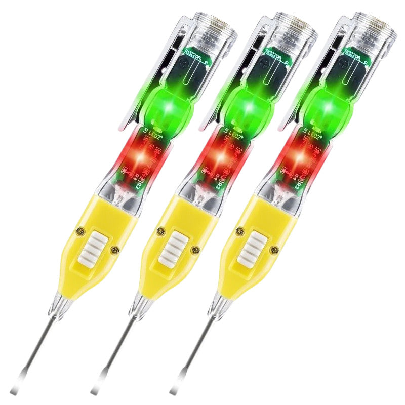 🔥2025 Hot Sale🔥 3-in-1 Magnetic Voltage Tester Screwdriver with Flashlight