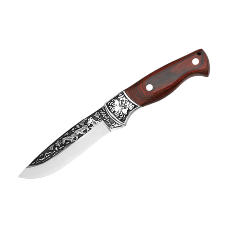 Hand-forged Boning Knife with Sheath