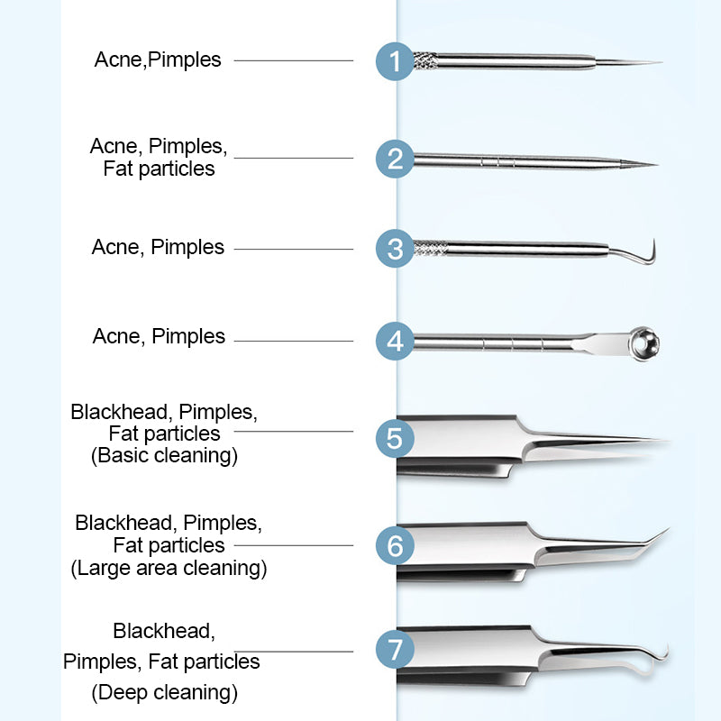 💓HOT SALE 42% OFF💥Stainless Steel Blackhead Remover Tool Kit