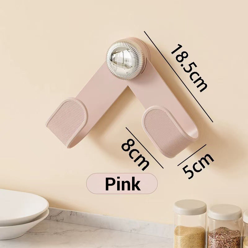 Adjustable Wall-Mounted Pot Lid Holder Set