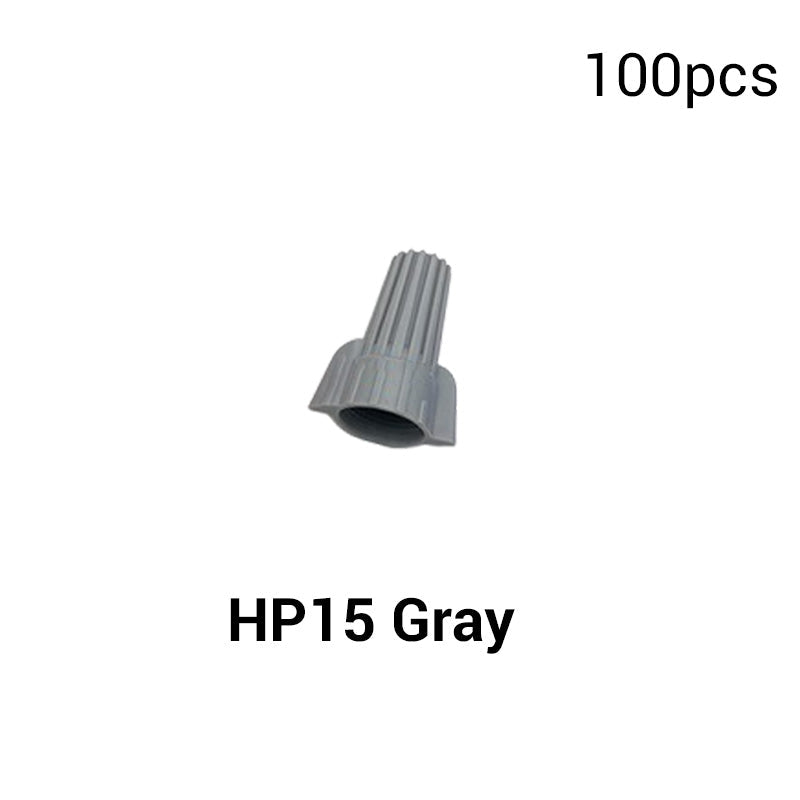 100pcs Safety Double-Winged Groove Crimping Cap HP Series