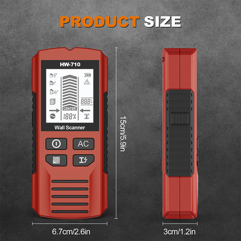 🔥💯Multifunctional Handheld Metal & Wall Detector