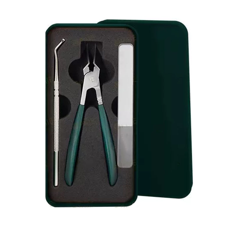 🔥2025 Hot Sale🔥 Anti-Splash 25° Slant Edge Nail Clipper 3-Piece Set