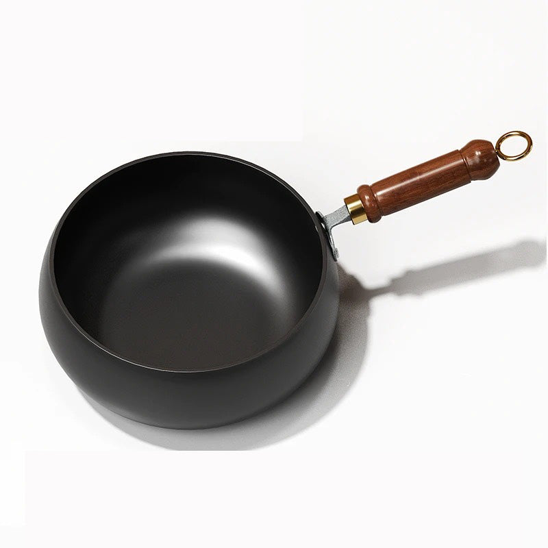 ⏳Time-limited Special⌛Uncoated Thick Iron Pot