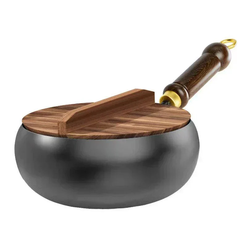 ⏳Time-limited Special⌛Uncoated Thick Iron Pot
