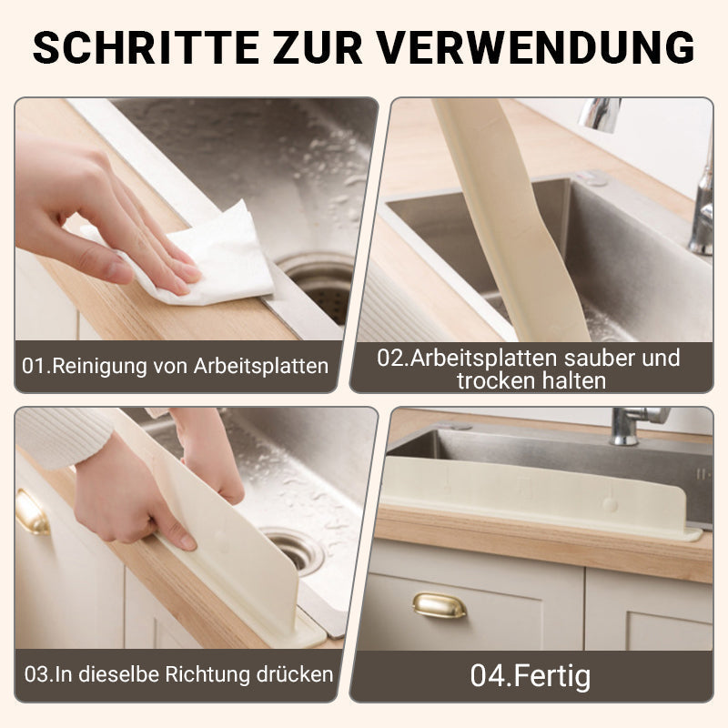 Silicone Sink Water Splash Guard for Kitchen