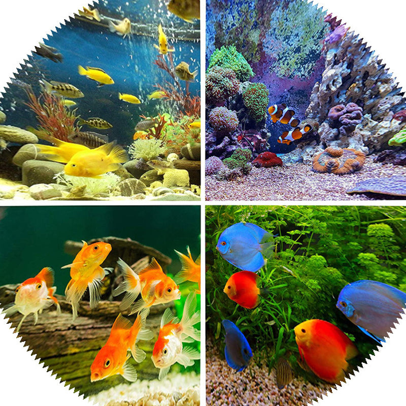 Waterproof RGB Fish Tank Lamp with Remote