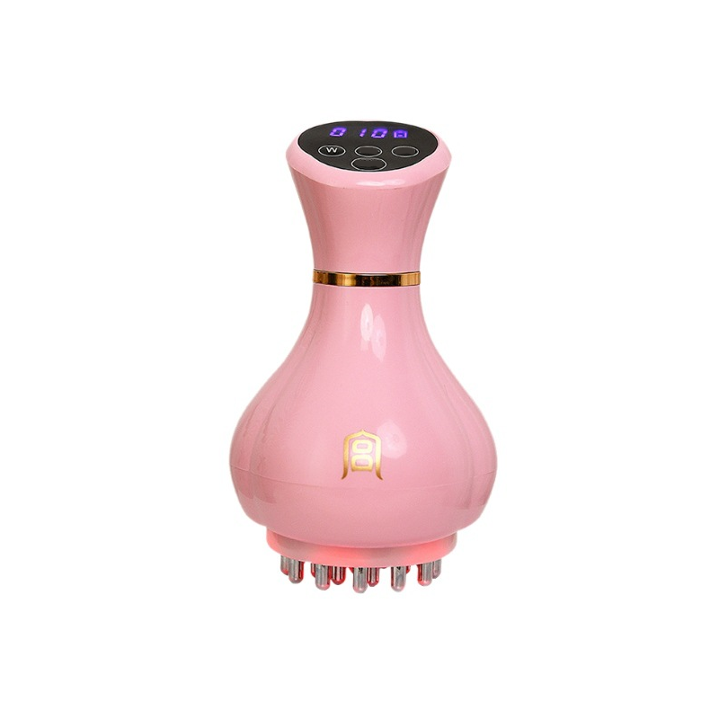 Nine Speed Adjustable Handheld Cordless Massager Brush