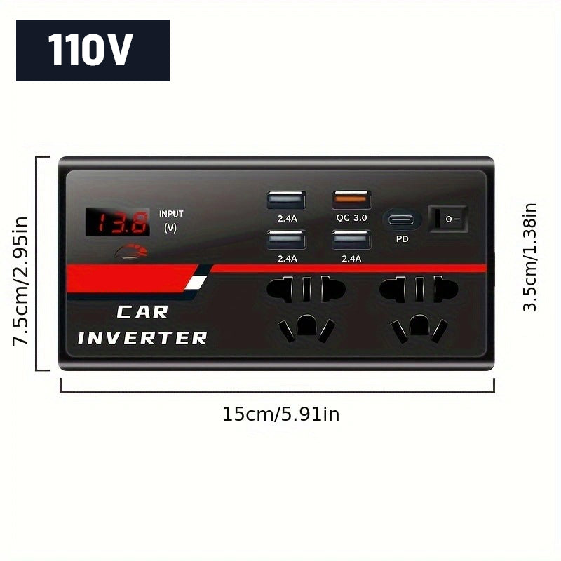 🔥2025 Essential Car Tools🔥 Universal Car Inverter