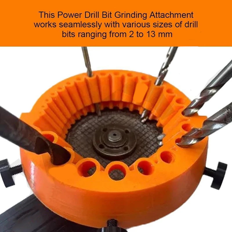 🔥Multipurpose Drill Bit Sharpener for Angle Grinders