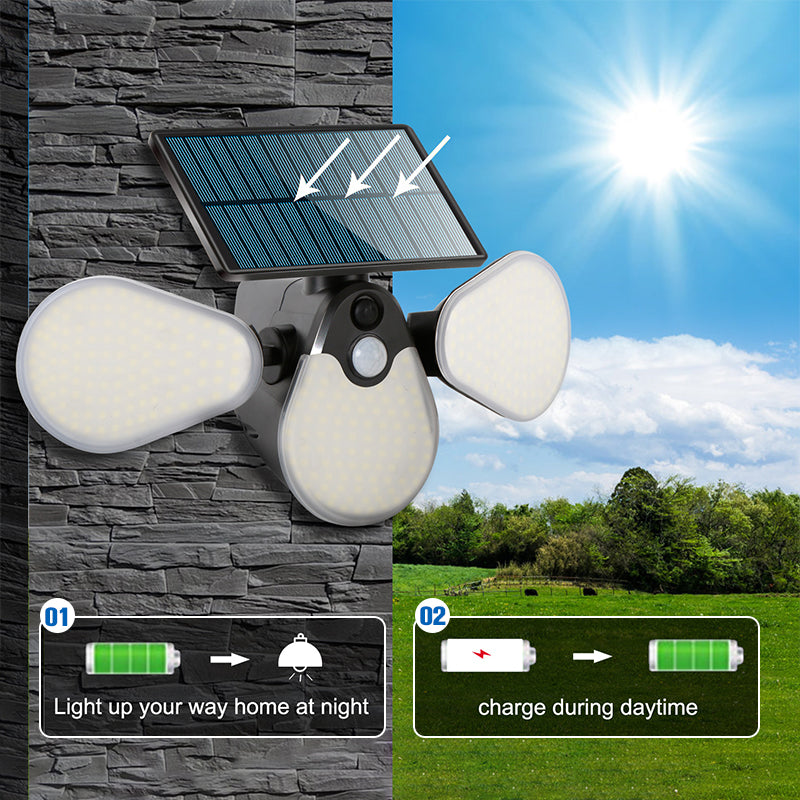 🔥2025 Hot Sale🔥 Tri-Fold Solar Sensor Light