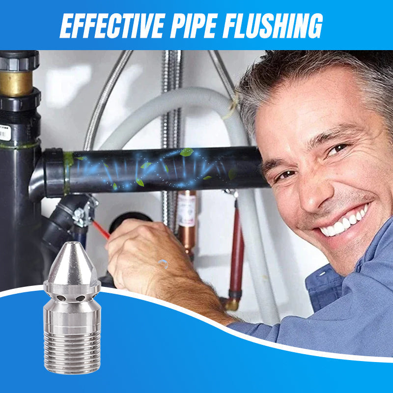 🔥2025 new hot sale🔥 Rotary High-Pressure Sewer Jetting Nozzle
