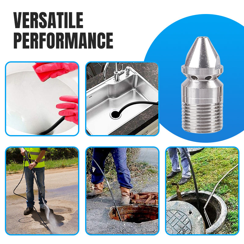 🔥2025 new hot sale🔥 Rotary High-Pressure Sewer Jetting Nozzle