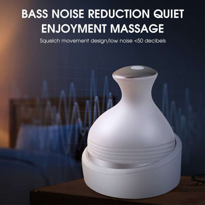 4-Wheel Deep Massage Electric Scalp Massager