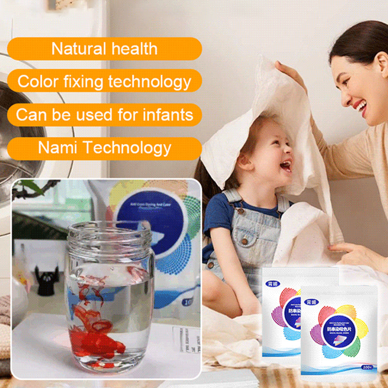 ⏳Time-limited Special⌛Anti-Color Bleed Laundry Sheets