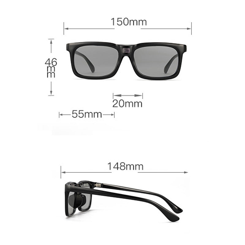 Fashion Polarized Sunglasses with Light-Sensing Tech