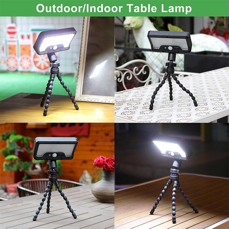 Removable Portable Dual Charging USB-C & Solar Sensor Light