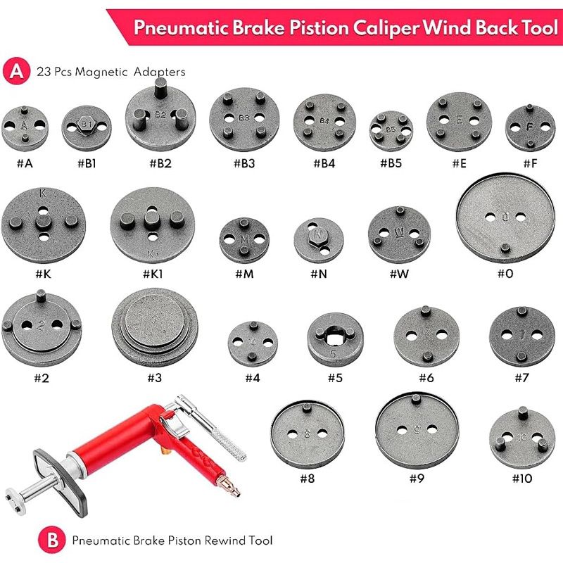 24pcs Pneumatic Brake Caliper Compression Tool(50% OFF)