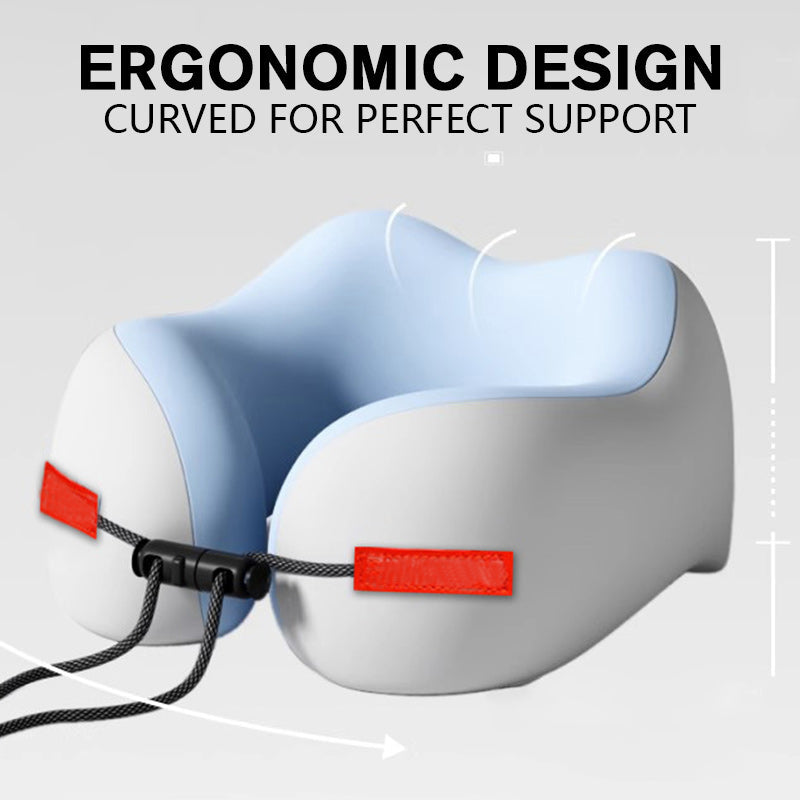 🎉2025 New Products Hot Sale - 50% OFF✨Memory Foam U-Shaped Travel Neck Pillow💤