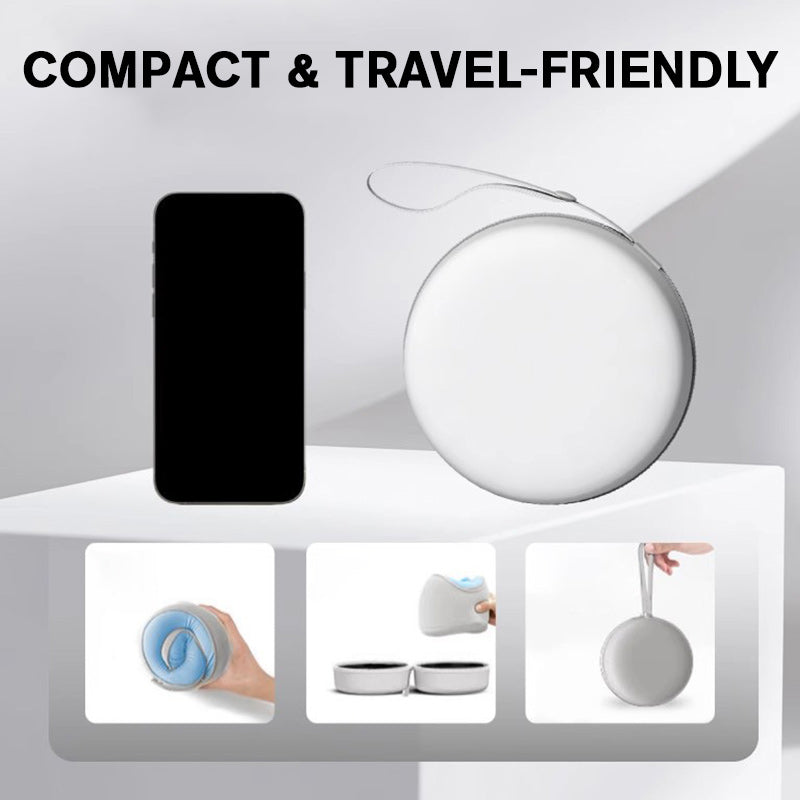 🎉2025 New Products Hot Sale - 50% OFF✨Memory Foam U-Shaped Travel Neck Pillow💤