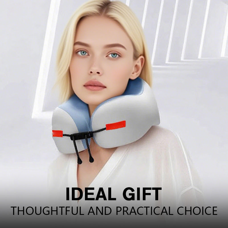 🎉2025 New Products Hot Sale - 50% OFF✨Memory Foam U-Shaped Travel Neck Pillow💤