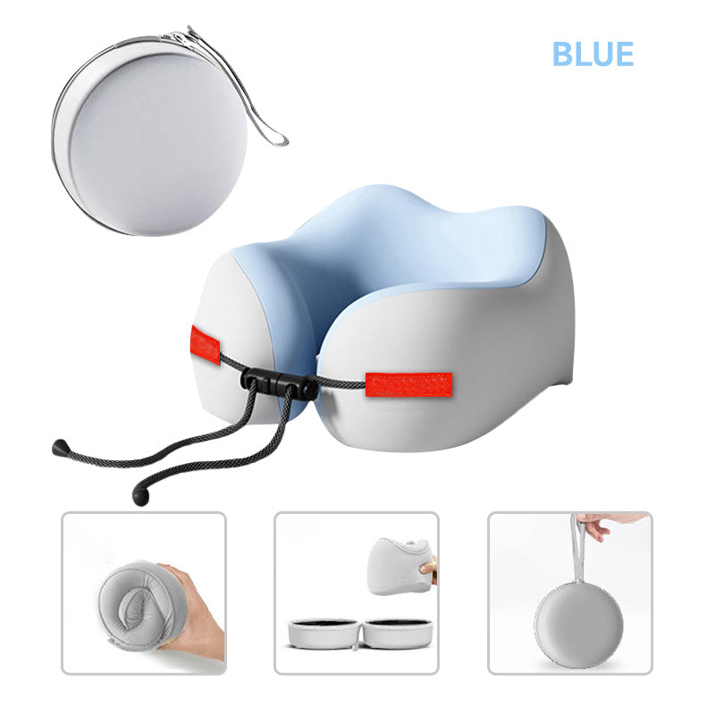 🎉2025 New Products Hot Sale - 50% OFF✨Memory Foam U-Shaped Travel Neck Pillow💤