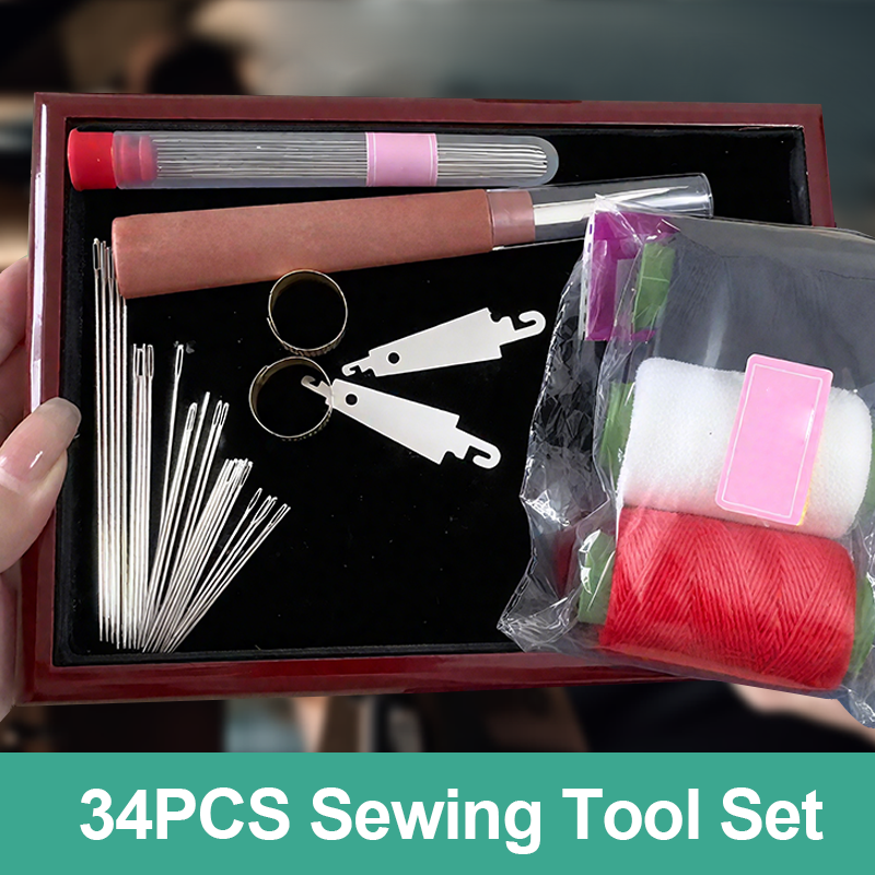 34PCS Durable Sewing Tool Kit