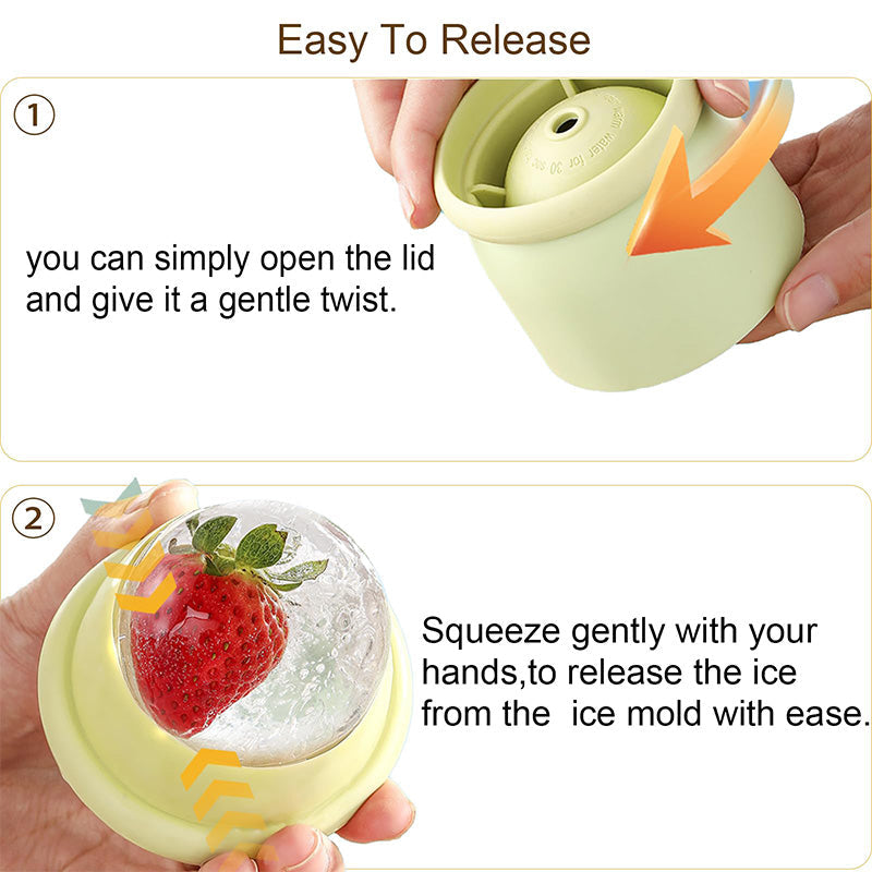 🔥Hot Sale in 2025🔥 6cm Silicone Ice Ball Mold