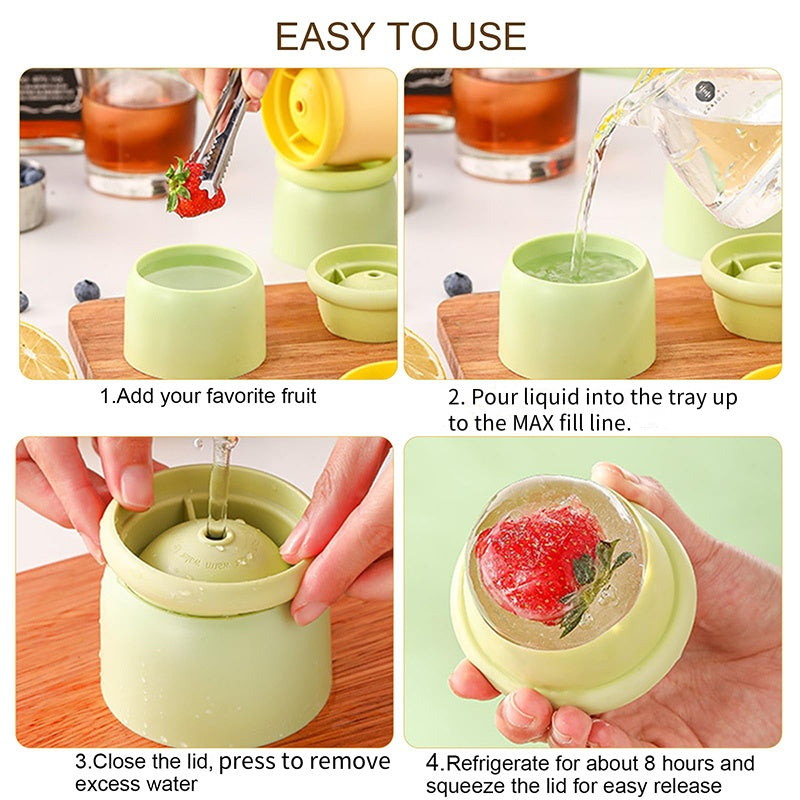 🔥Hot Sale in 2025🔥 6cm Silicone Ice Ball Mold