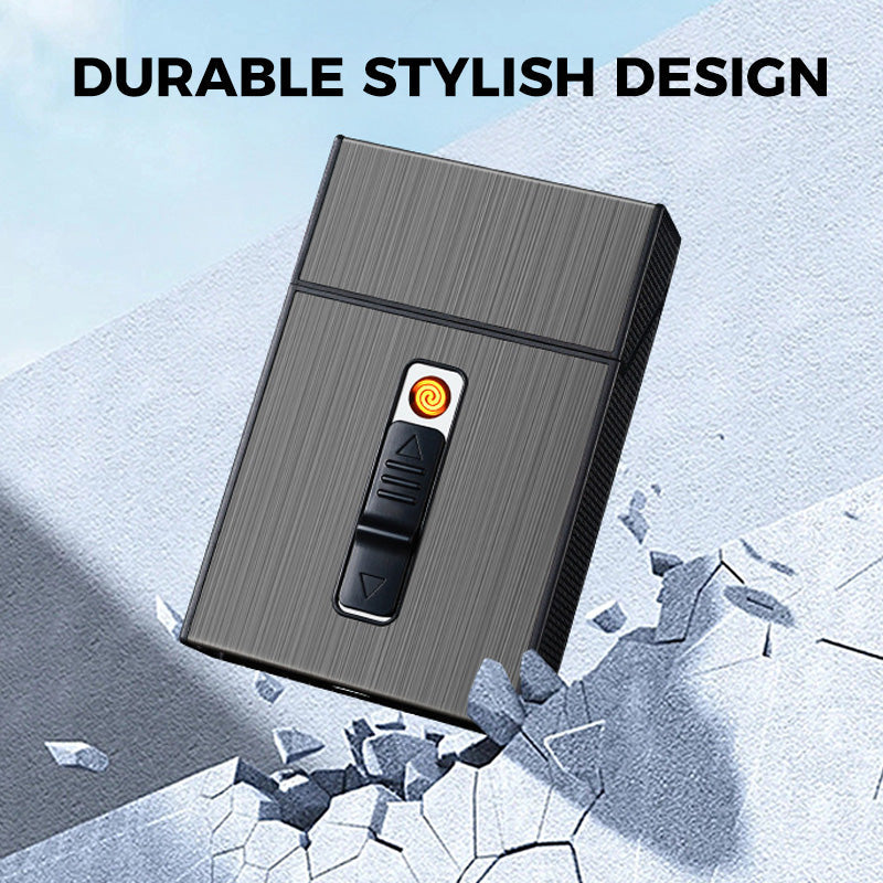 🔥Hot Sale 50% OFF🔥Cigarette Case with Lighter