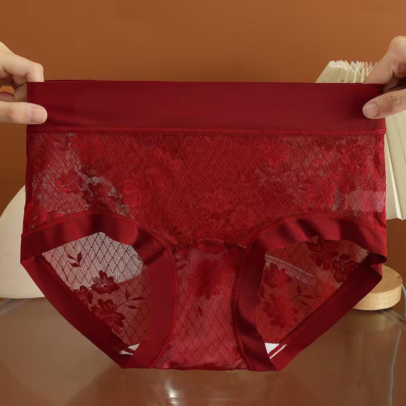 Women's Floral Lace Seamless Panties