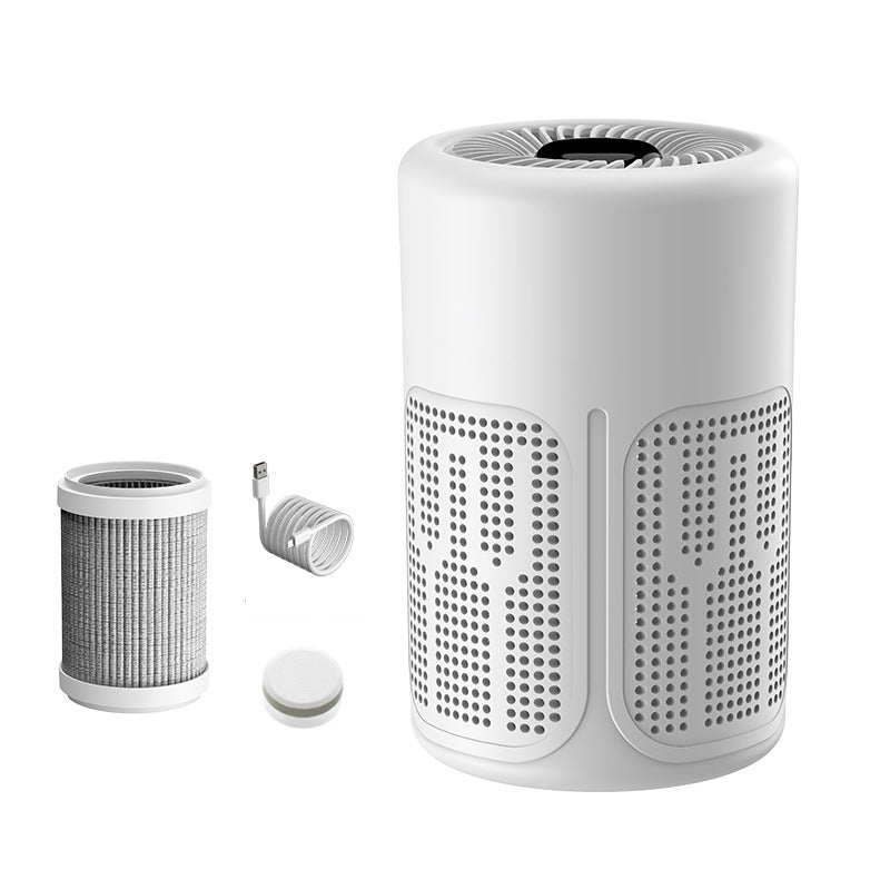 🥳 Silent Air Purifier – Multi‑layer filtration, ultra‑quiet sleep mode. Covers 30‑50m², one‑touch operation. Breathe clean, rest easy. No more sneezing at night! 🛌✨