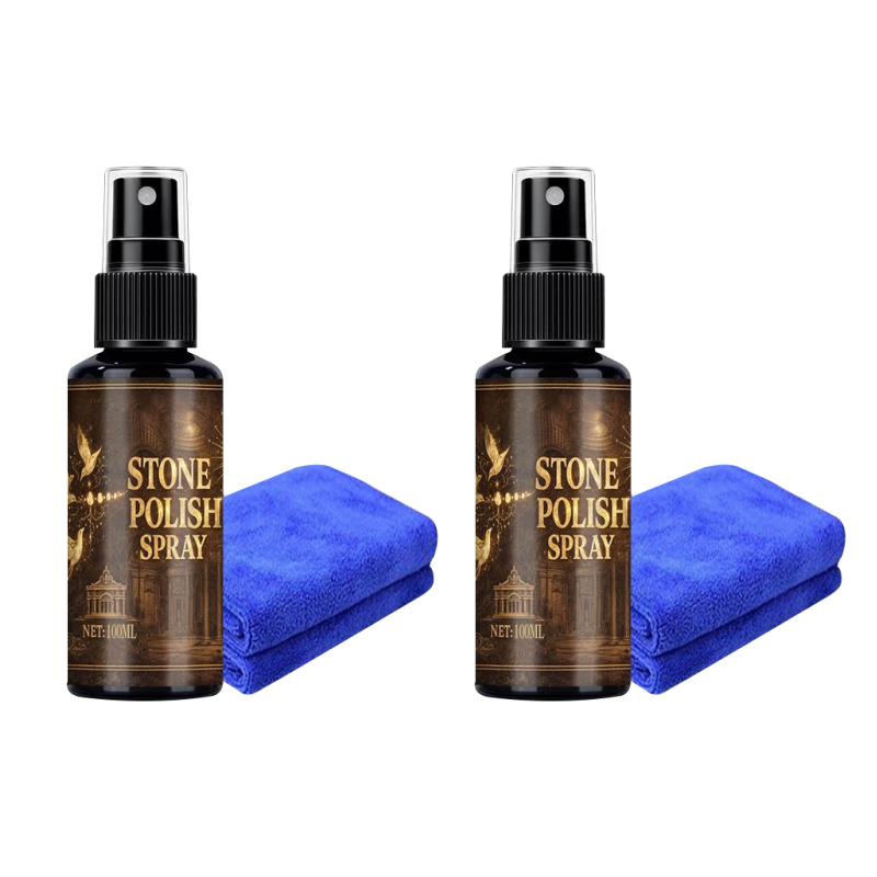 Tombstone Polish Spray with Towel