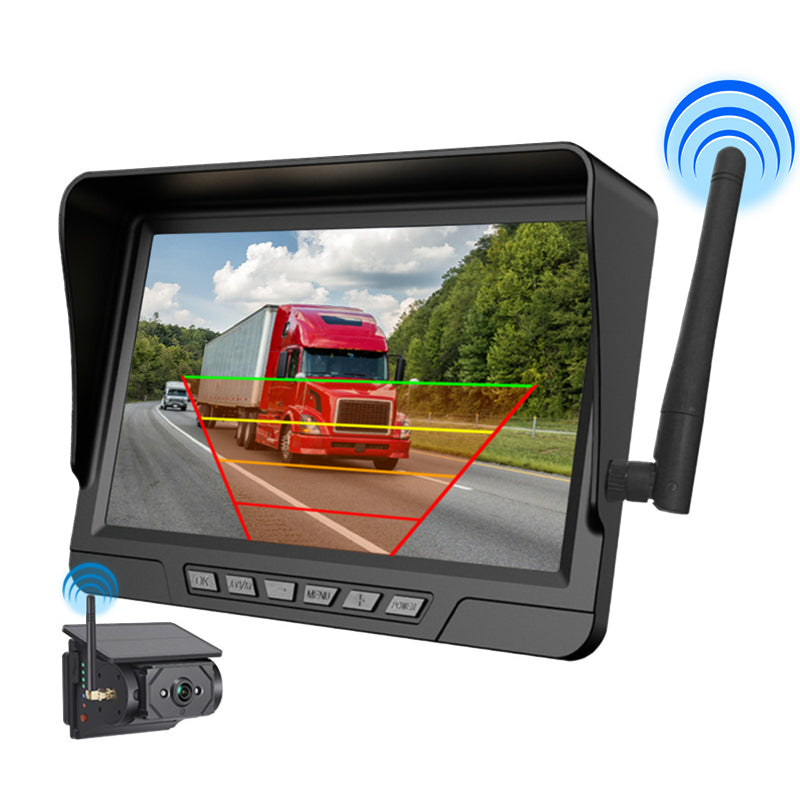 ⏳Limited-time 50% off⏰Wireless Solar-Powered Backup Camera System🚗📹