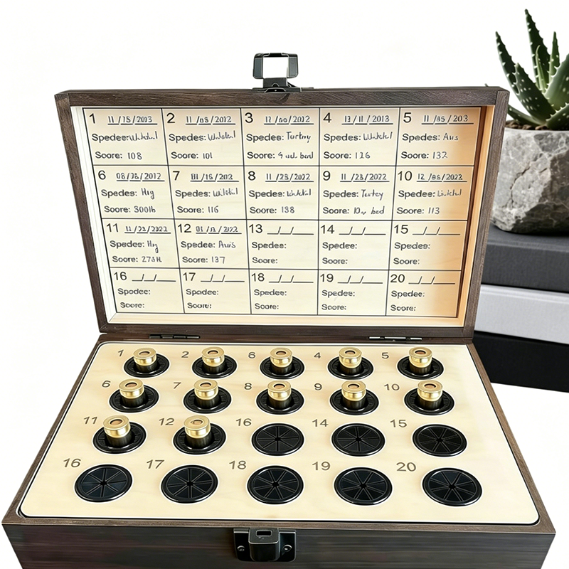Wooden Hunting Memory Box